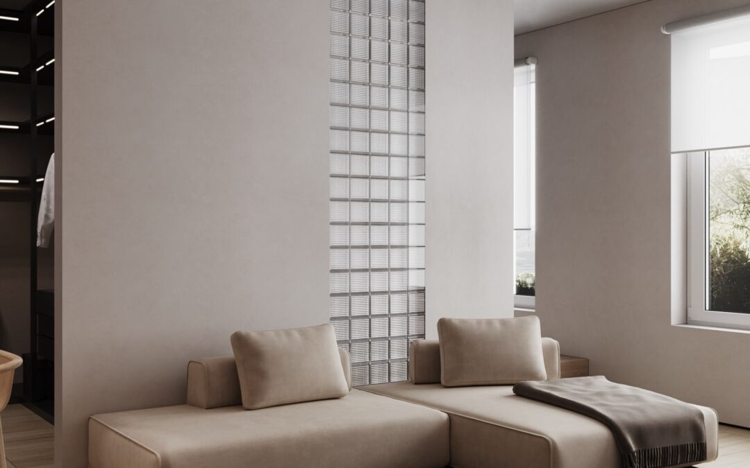 Projekt „Beige Serenity” – 1 pokojowe